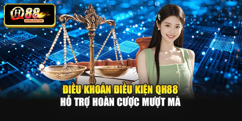 Điều khoản điều kiện Qh88 hỗ trợ hoàn cược mượt mà
